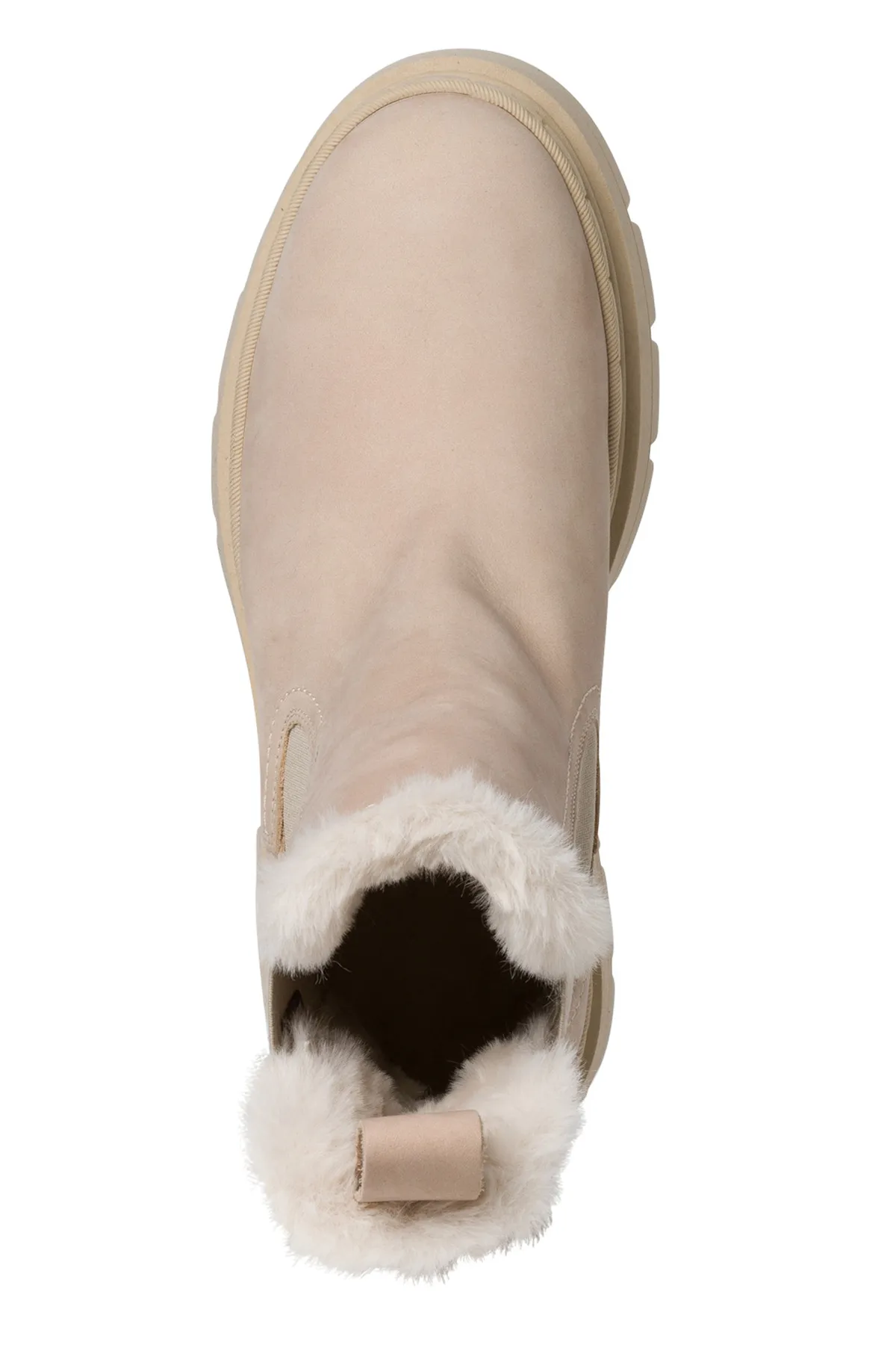 Tamaris  Damen Elegante Stiefelette 1-26935-41 Grau 375 Antelope Leder mit TOUCH-IT
