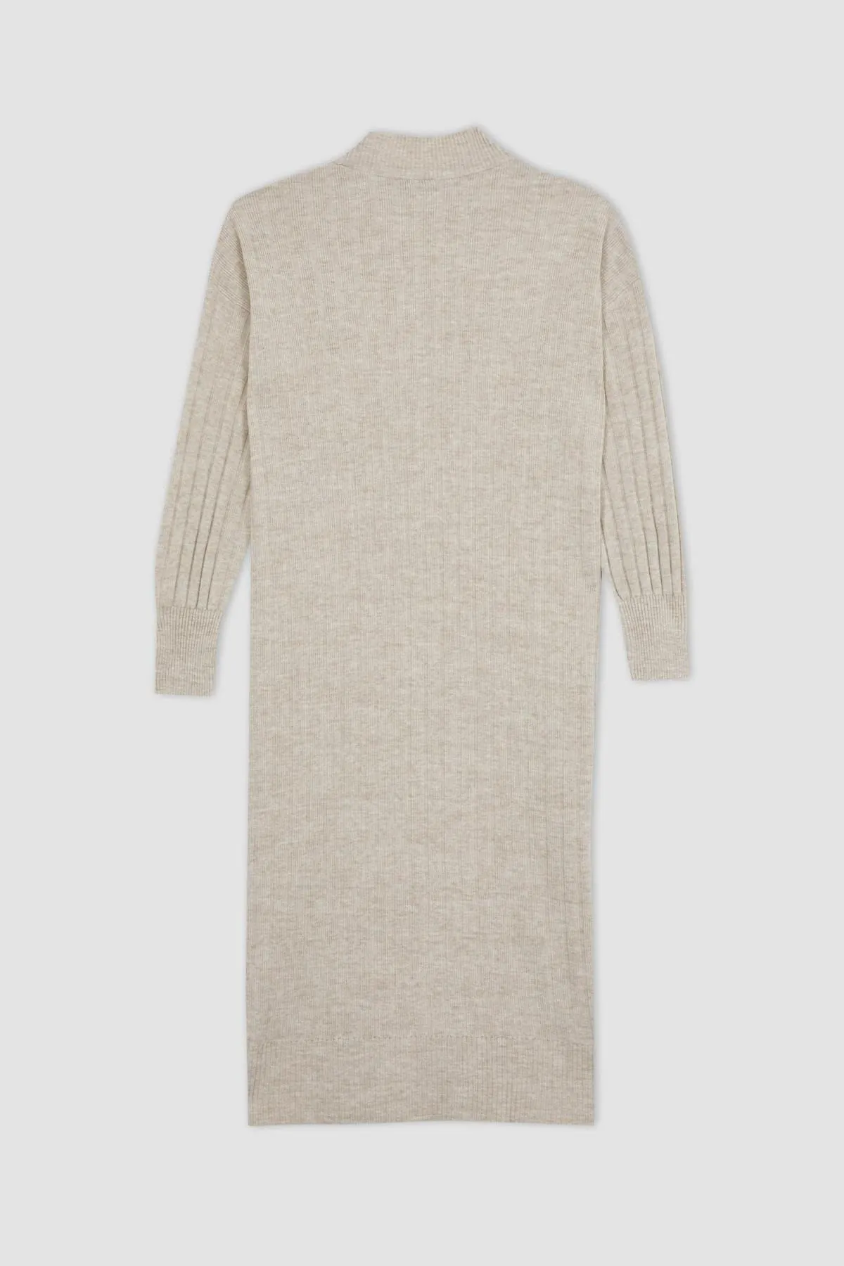 DeFacto  Kleid mit normaler Passform und halbem Rollkragen und langen Ärmeln W0986az23wn