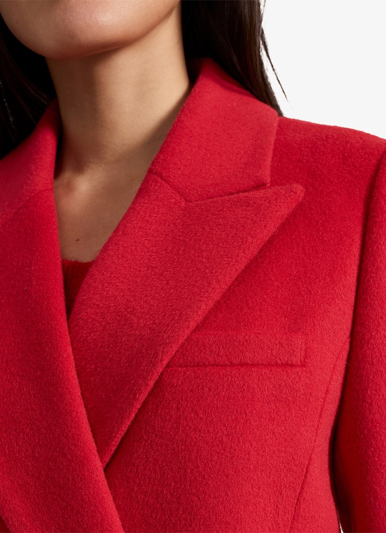 Phase Eight Skye coat in wool blend with flap pockets