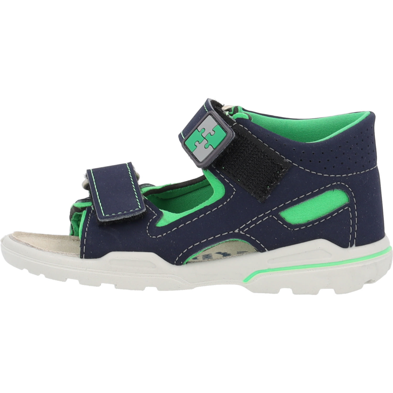 Ricosta Manto 3200102, Sandalen (Kinder), Kinder, nautic/neongrün