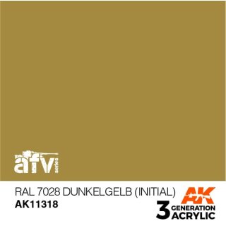 RAL 7028 Dunkelgelb (Inital) (17 ml)