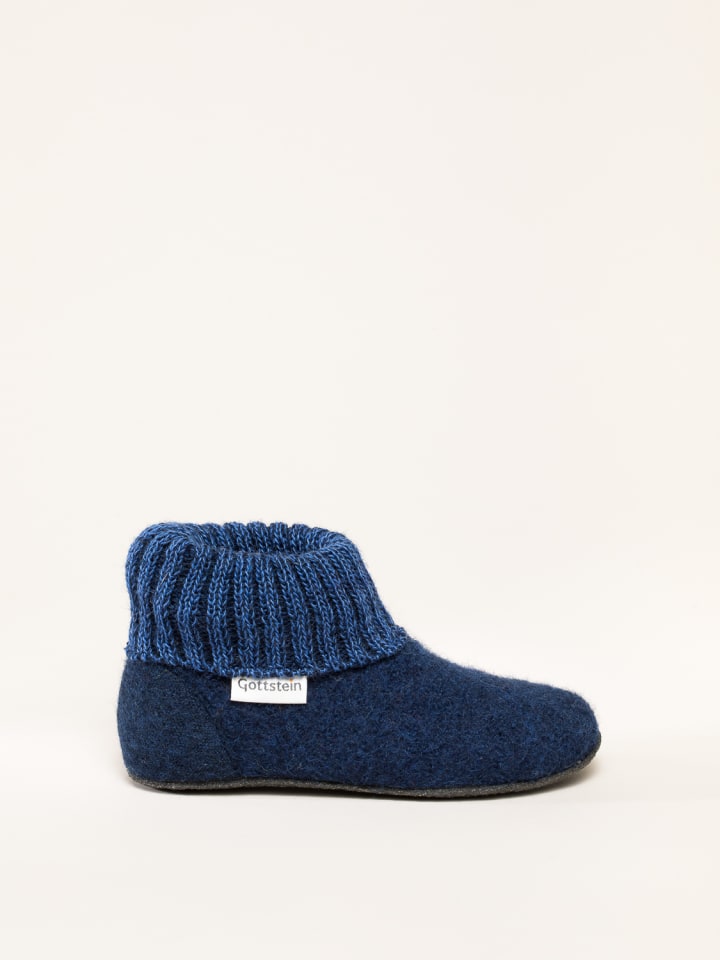 Gottstein Hausschuh Alpine Boot FE in blau günstig kaufen