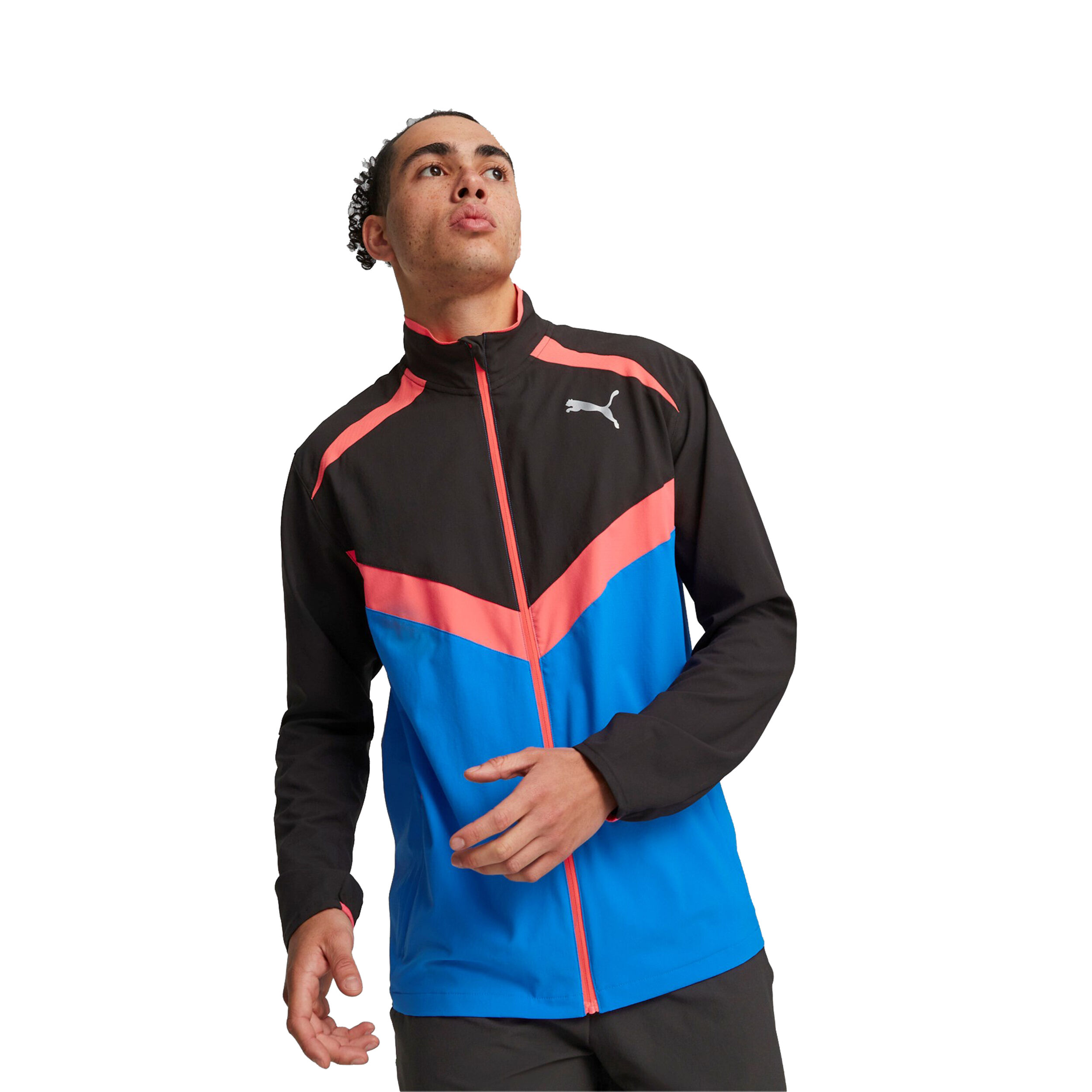 Run Ultraweave Laufjacke Herren - Schwarz, Blau