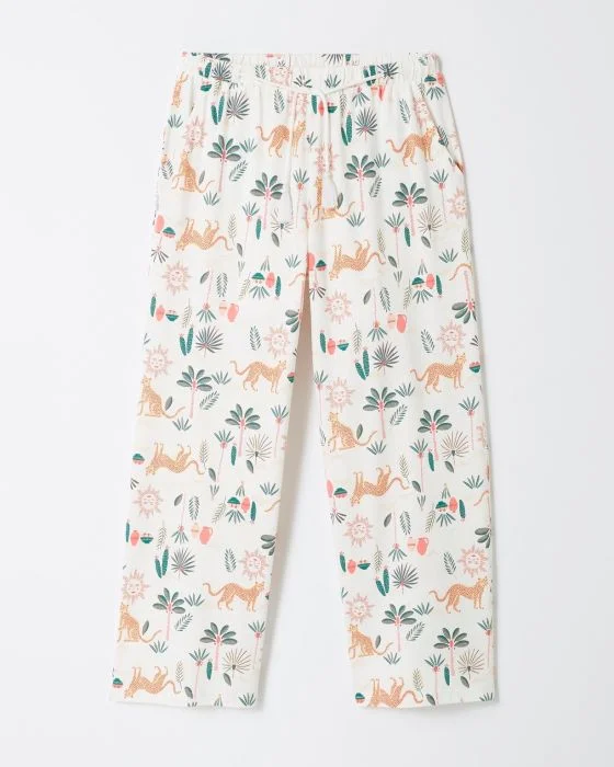 Pyjama à manches courtes pur coton peigné
