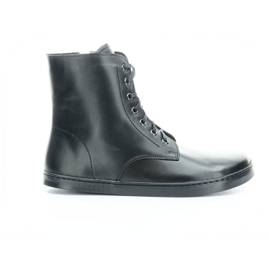 Peerko Go Black Barfuß-Stiefeletten