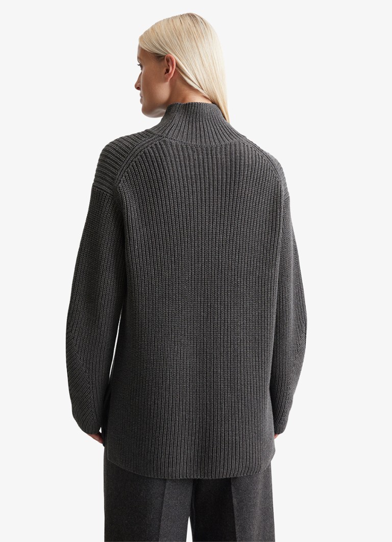 Pulover Marc O'Polo Chunky Knit cu guler înalt