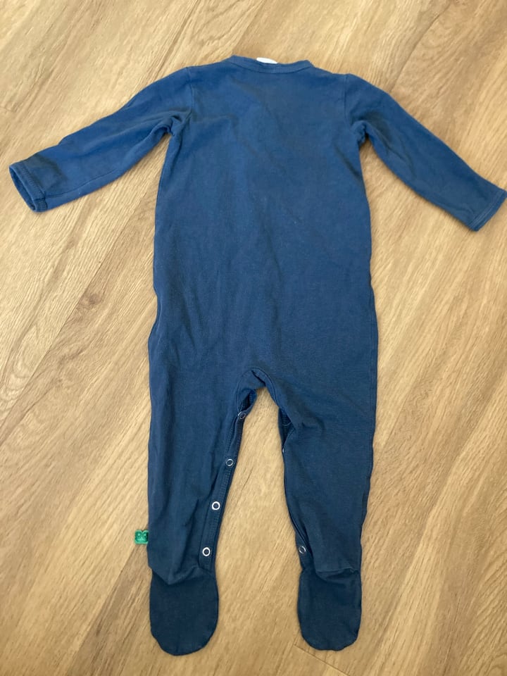 Fred´s World by GREEN COTTON Strampler in Dunkelblau günstig kaufen 68