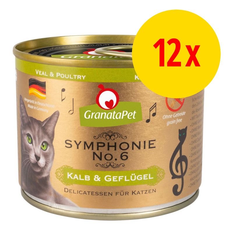Sparpaket GranataPet Symphonie 12 x 200 g