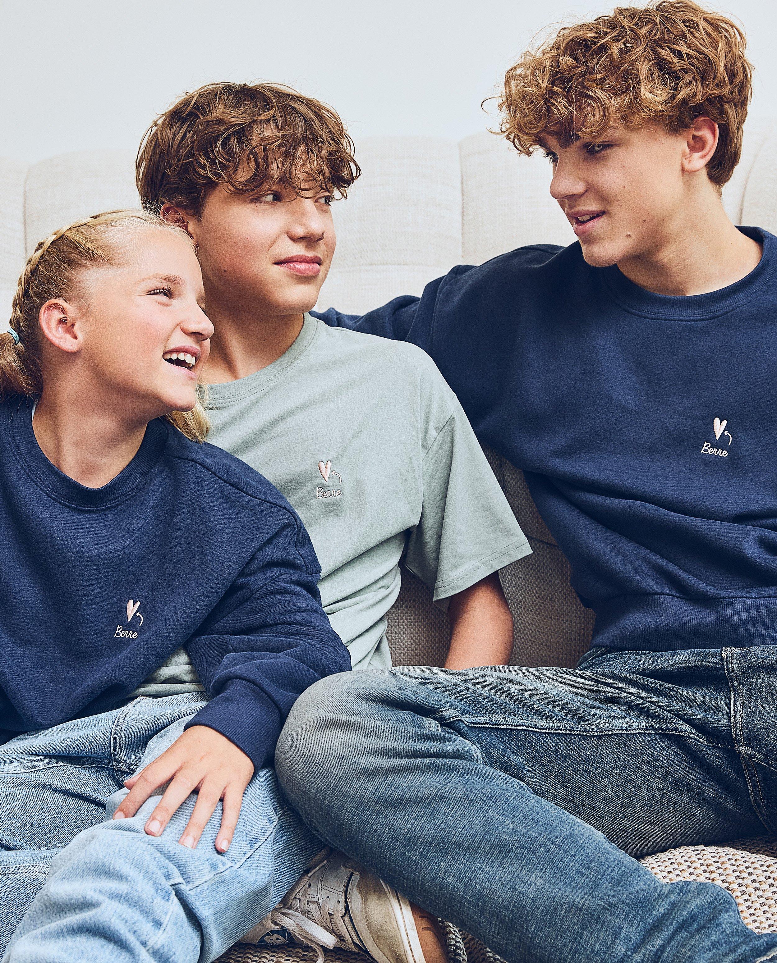 Tricou Cherish personalizabil Studio Unique, kaki pentru copii