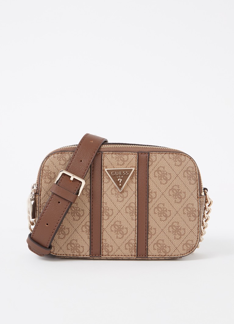Borsa a tracolla GUESS Noreen con stampa logo