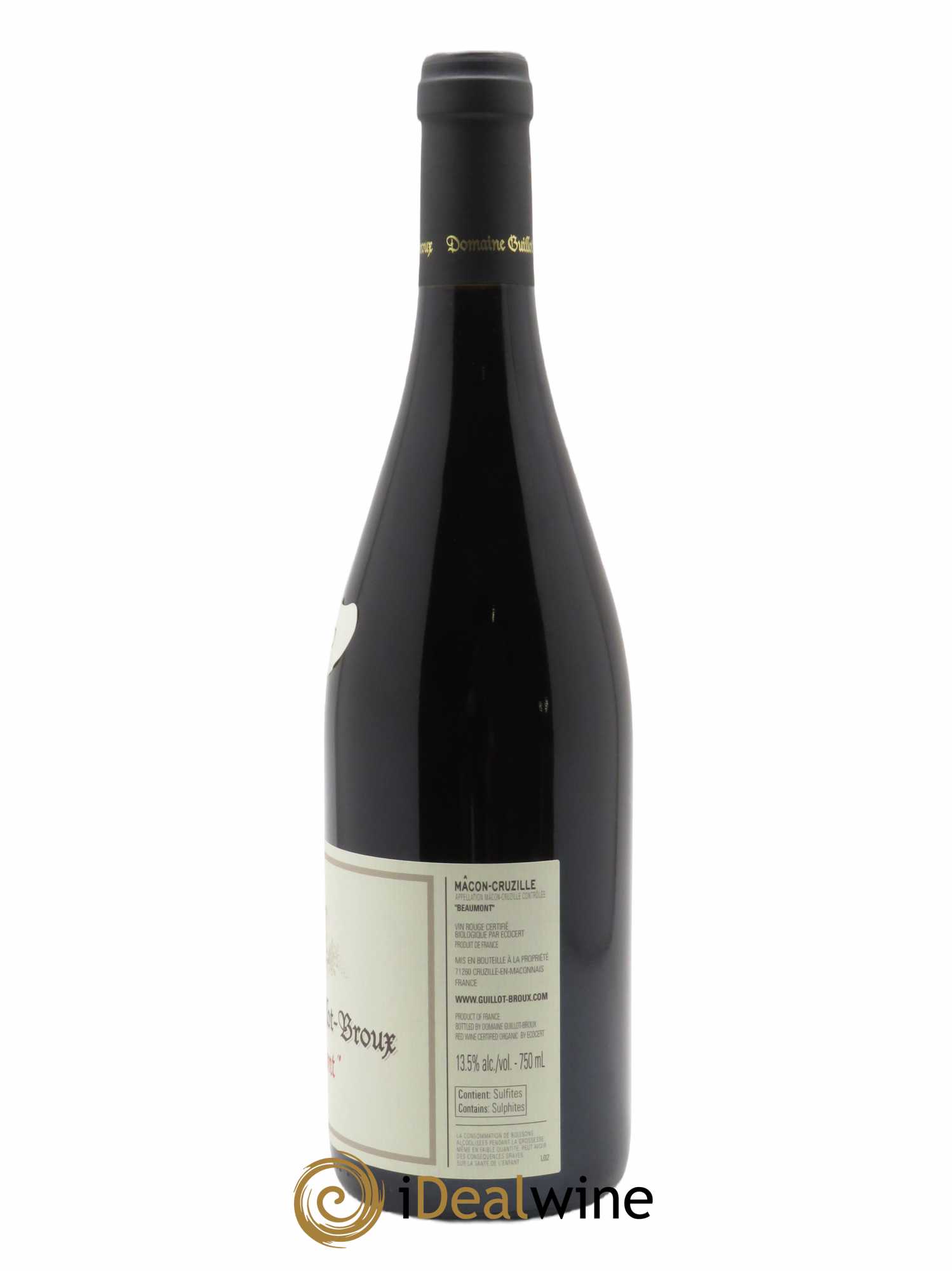 Mâcon-Cruzille Beaumont Guillot-Broux (Domaine)  2020 - Lot de 1 Bouteille