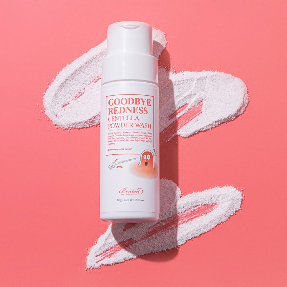 Benton Goodbye Redness Powder Wash 80 g