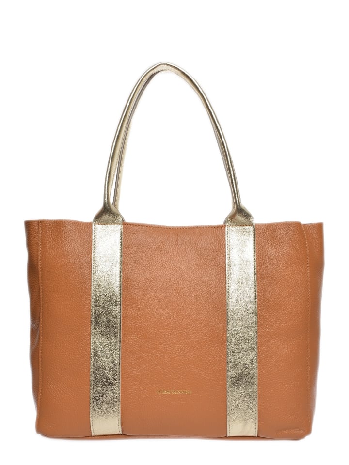 Luisa Vannini Shopper in Braun günstig kaufen onesize