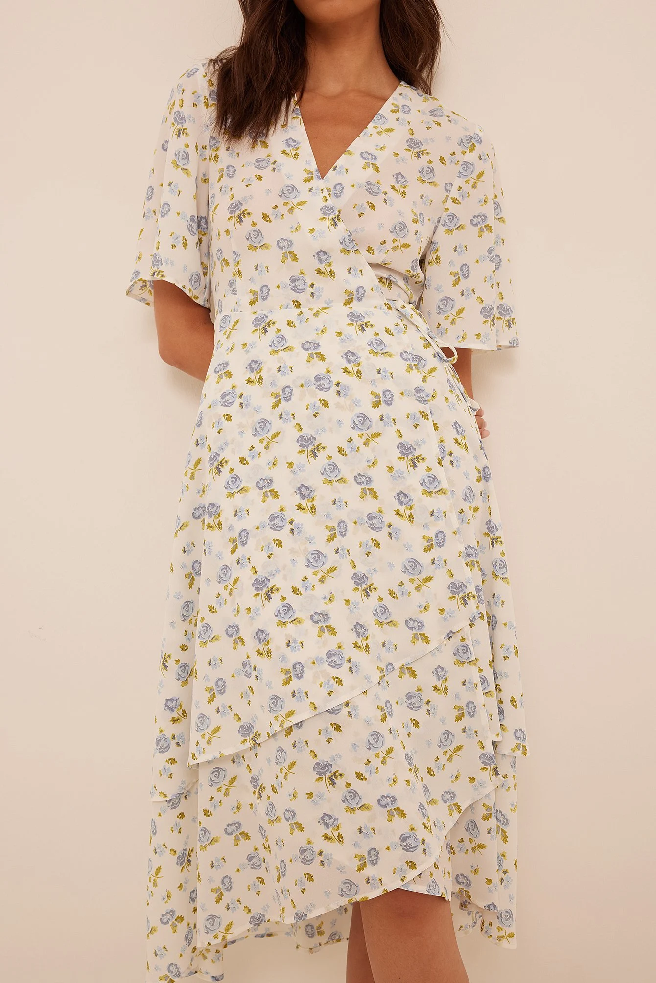 Chiffon Midikleid