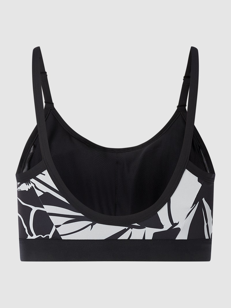 PLUS SIZE Bustier mit Allover-Muster  in schwarz