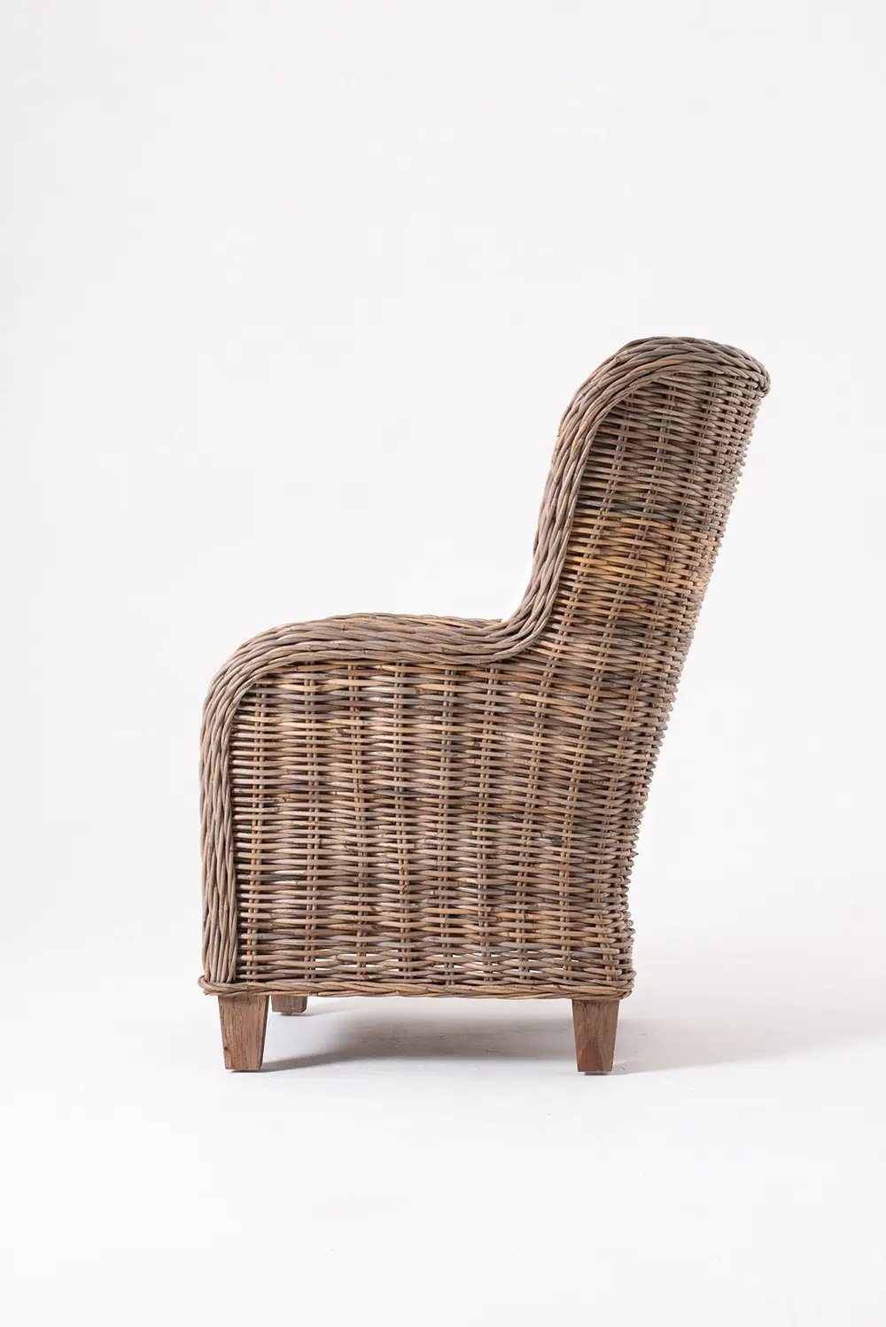 Novasolo Rattanstuhl Wickerworks (1 St), Hohe Rückenlehne, King, King Stuhl