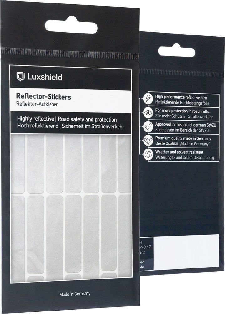 Luxshield Reflex-Aufkleber Streifen kaufen | Bike-Discount