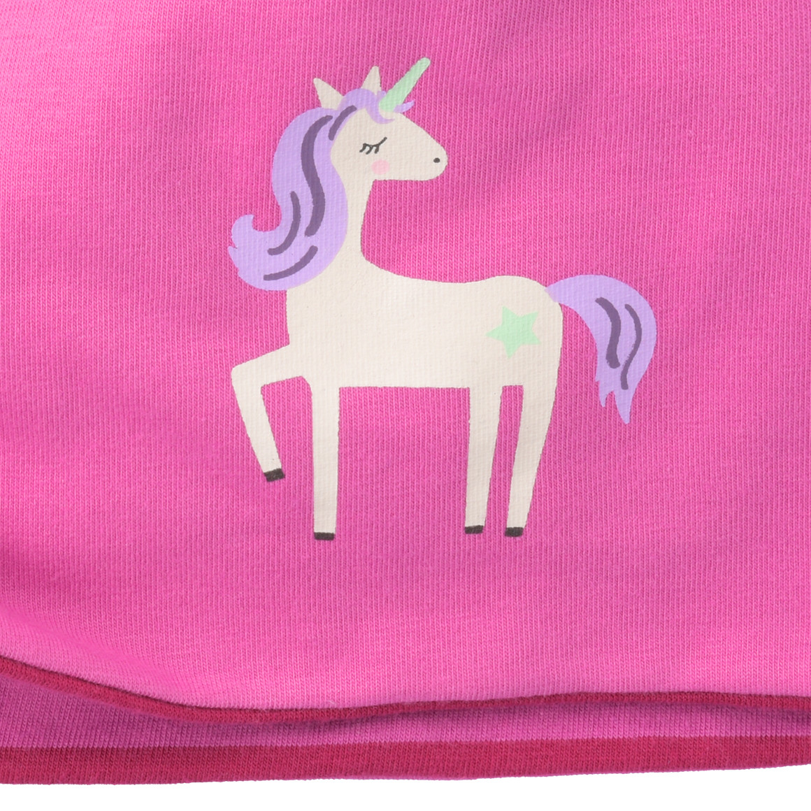 Baby Beanie mit Einhorn-Motiv