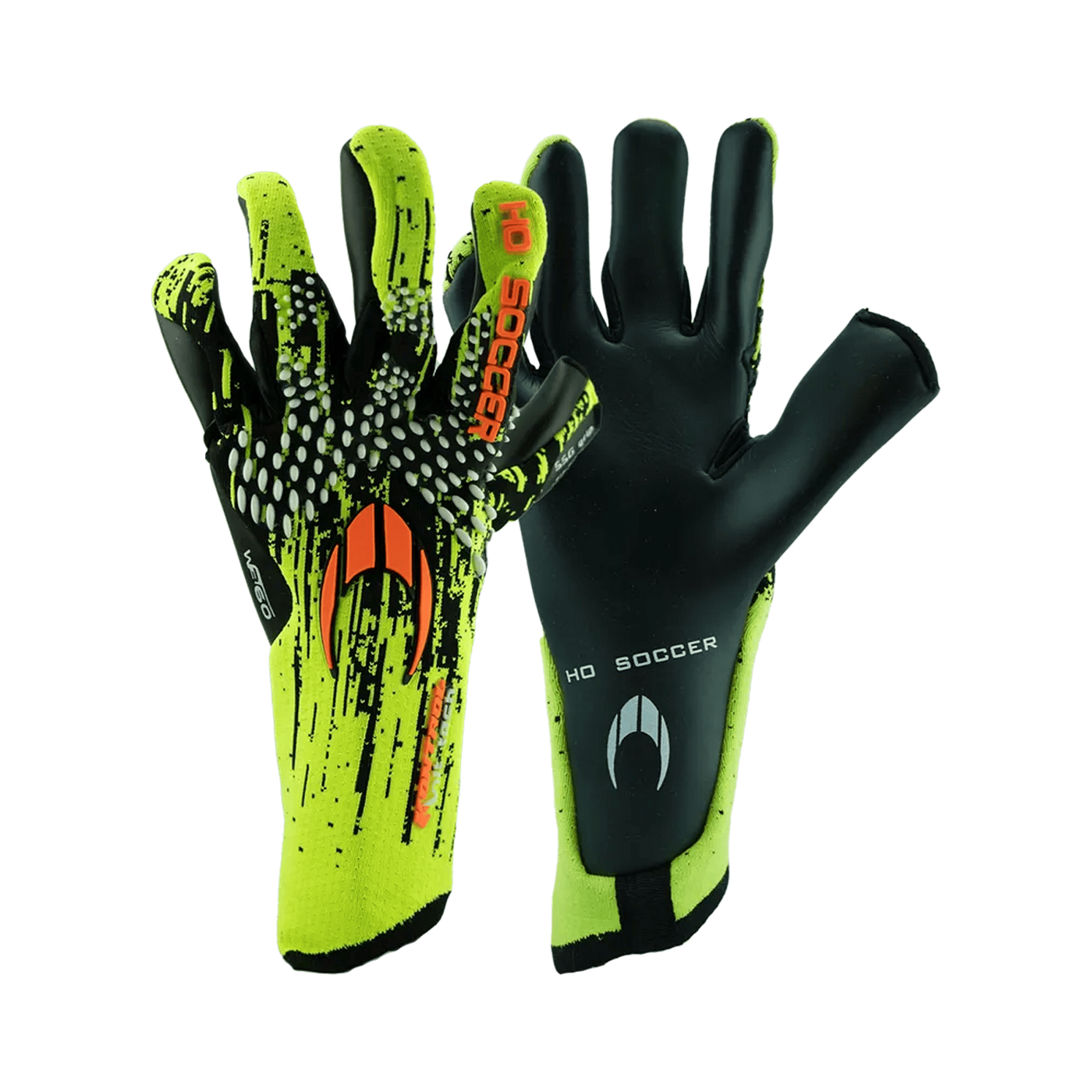 HO Soccer SSG Kontrol Knit Torwarthandschuhe Gelb