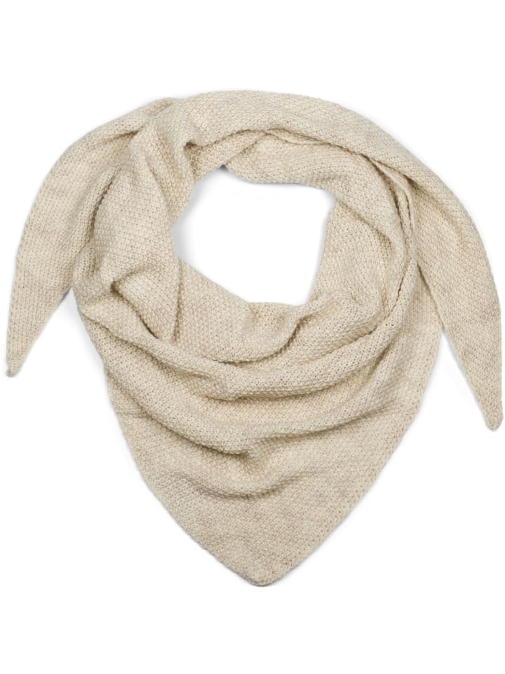 styleBREAKER Strick Dreieckstuch in Beige günstig kaufen onesize