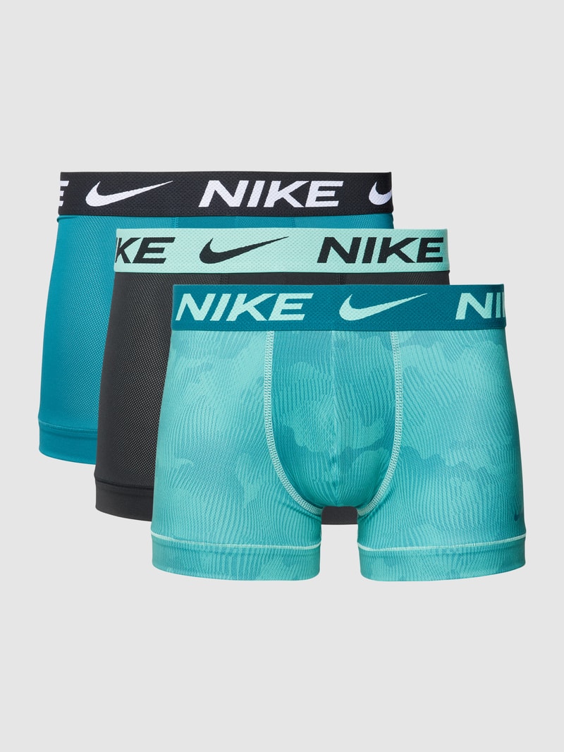 Trunks mit elastischem Logo-Bund im 3er-Pack in mint