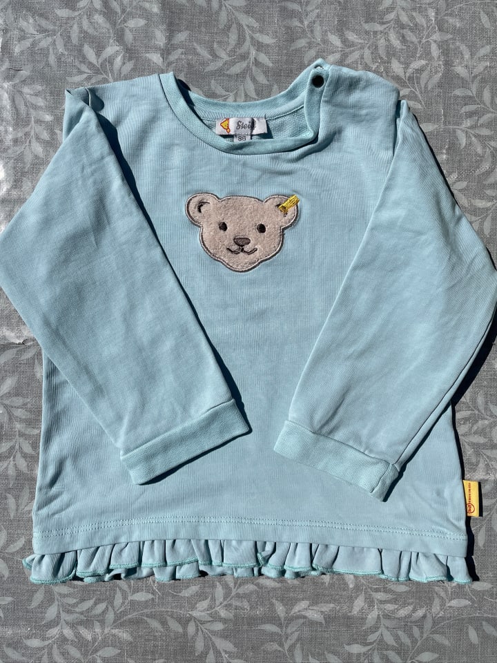 Steiff Sweatshirt in Hellblau günstig kaufen 86