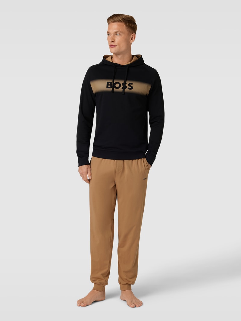Sweatpants mit Tunnelzug in beige