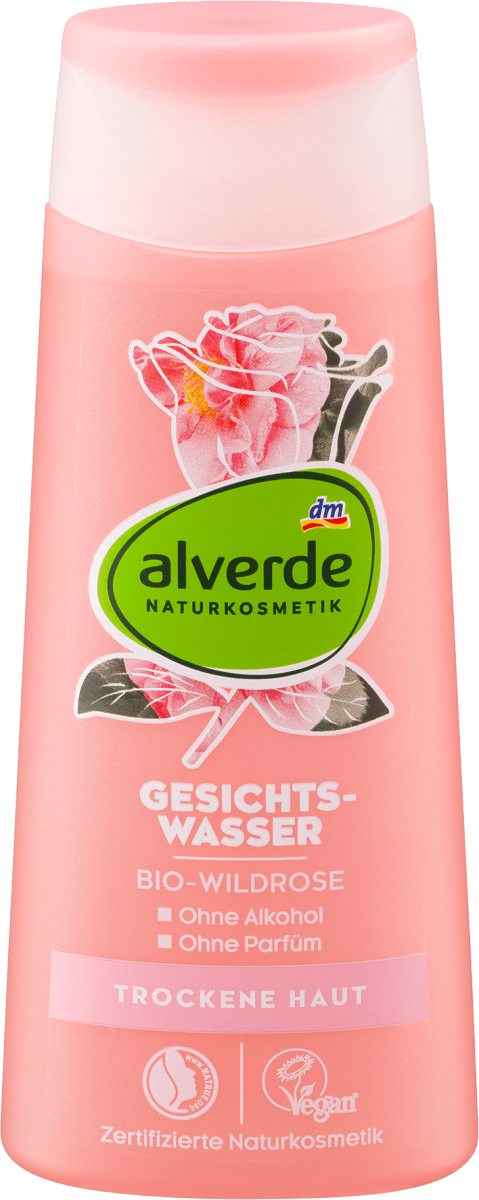 alverde Wildrose Gesichtswasser, 200 ml