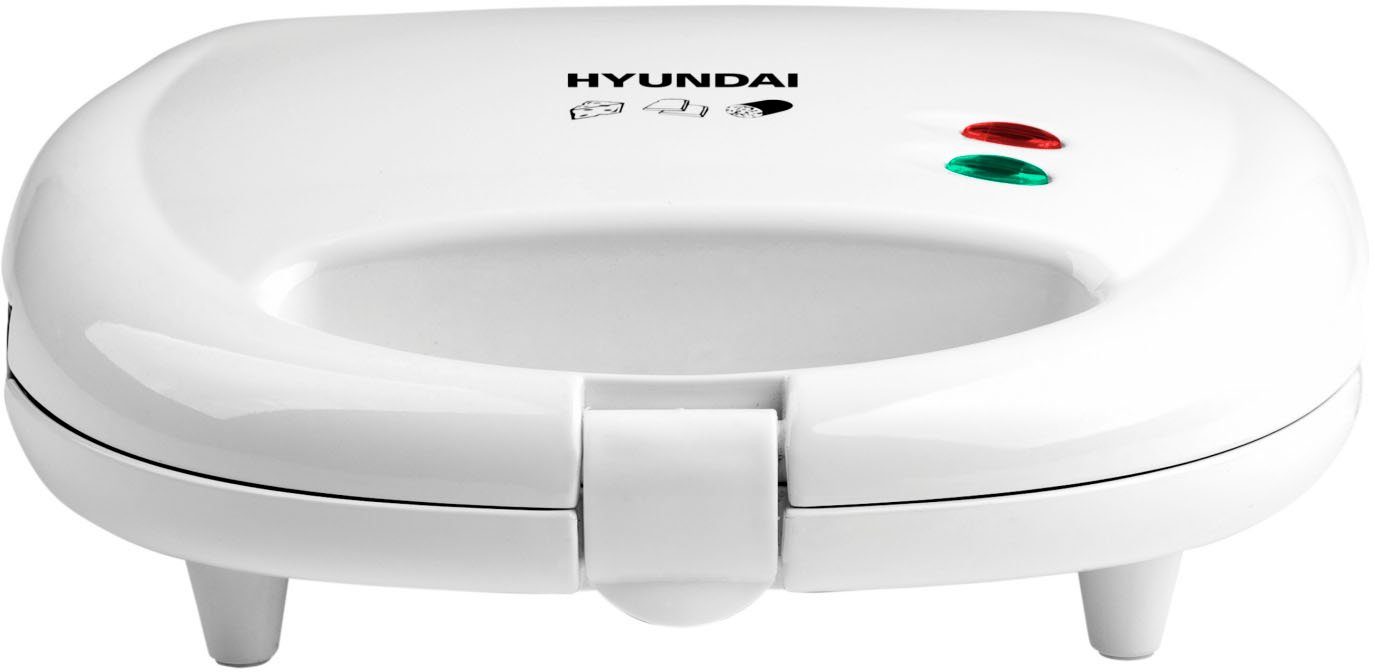 Hyundai 3-in-1-Sandwichmaker SM627, 700 W, austauschbare Sandwich/Waffel/Panini Platten, Lichtsignalisierung