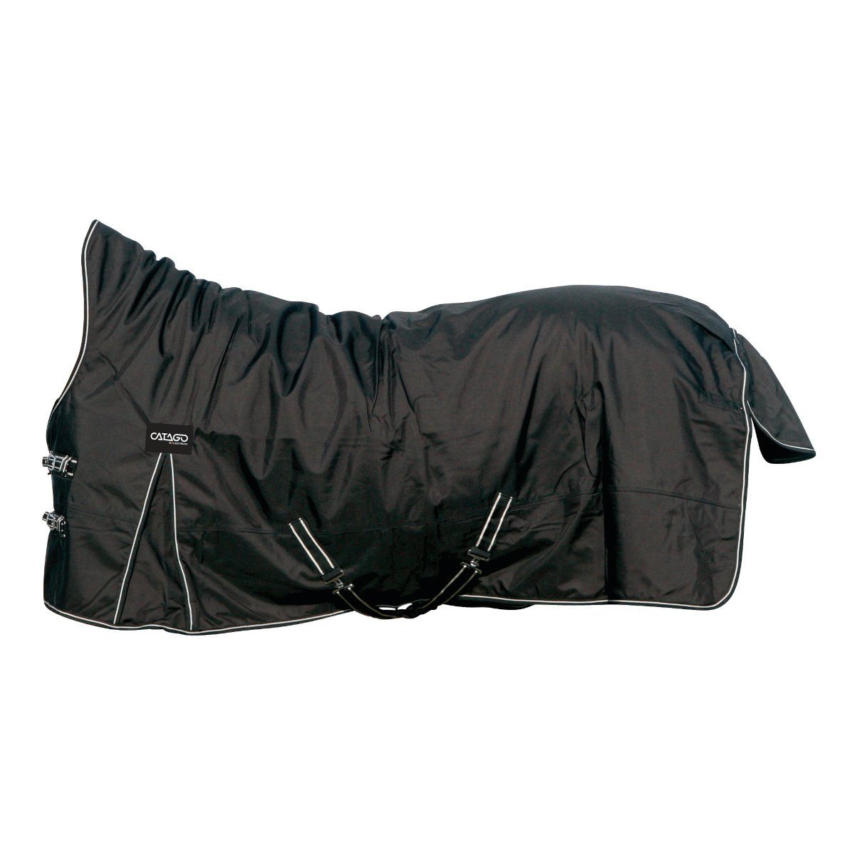 CATAGO Pferde-Thermodecke CATAGO Outdoordecke Justin für Pferde, 0g - schwarz