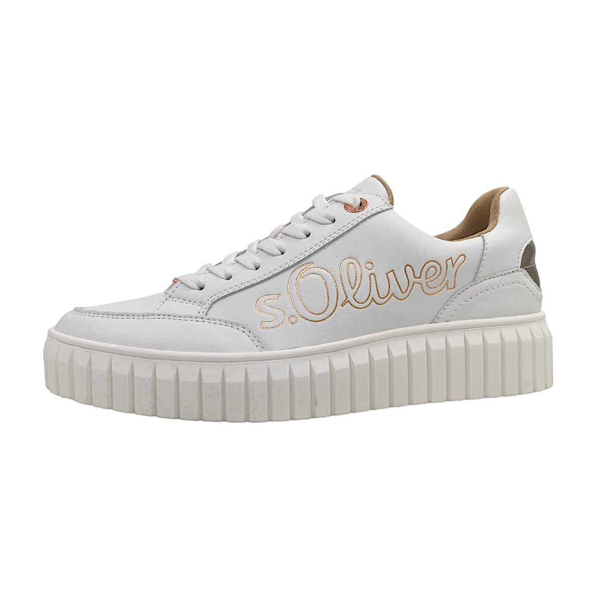 s.Oliver 5-23665-42/159 Weiß 159 White/ Rosegold