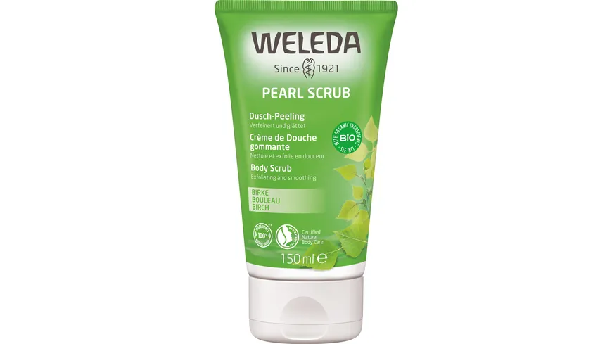 WELEDA BIRKE Pearl Scrub - Dusch-Peeling 150 ml