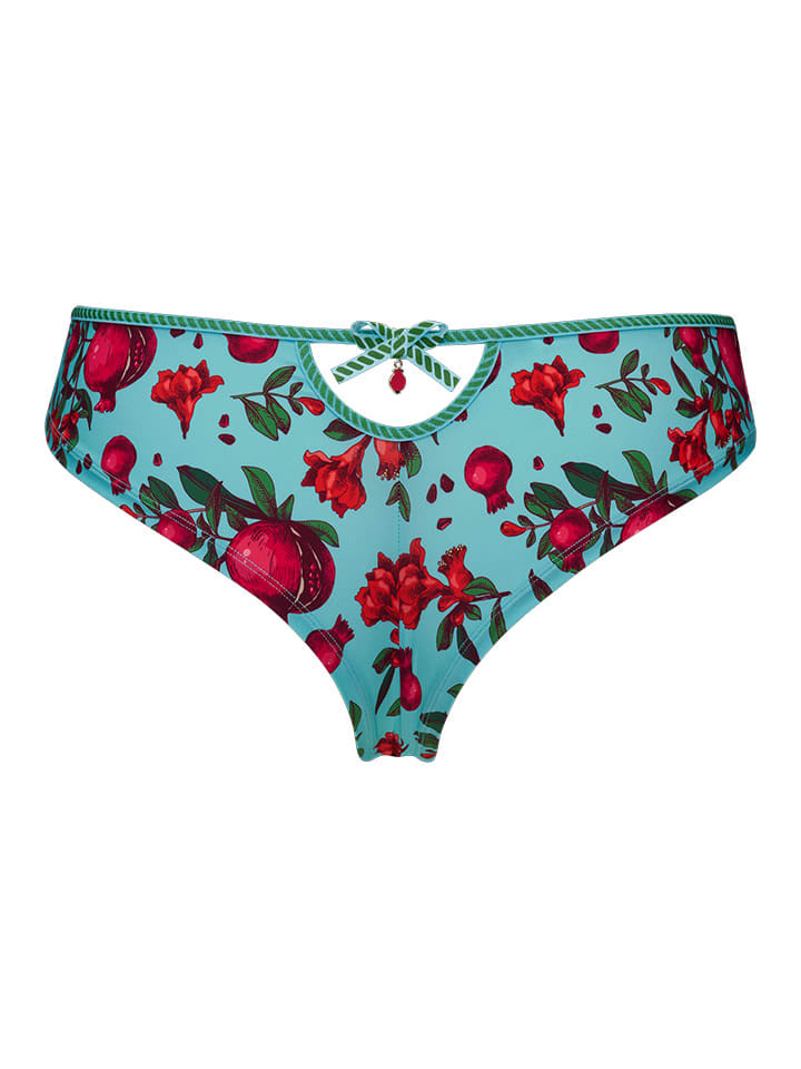 Marlies Dekkers Slip in Türkis/ Rot günstig kaufen