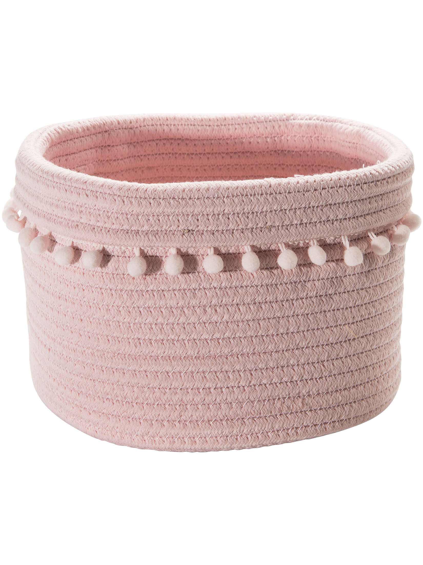 Basket Pinky Korb, Samtpink