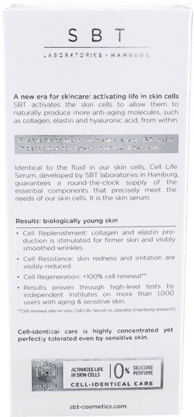 SBT Lifecream Cell Calming Soothing Age Defying Cream Gesichtscreme