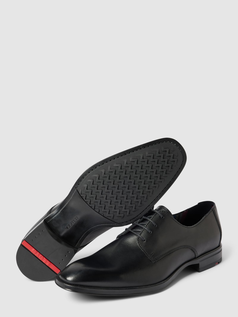 Oxford-Schuhe aus Leder Modell 'GIDEON' in schwarz