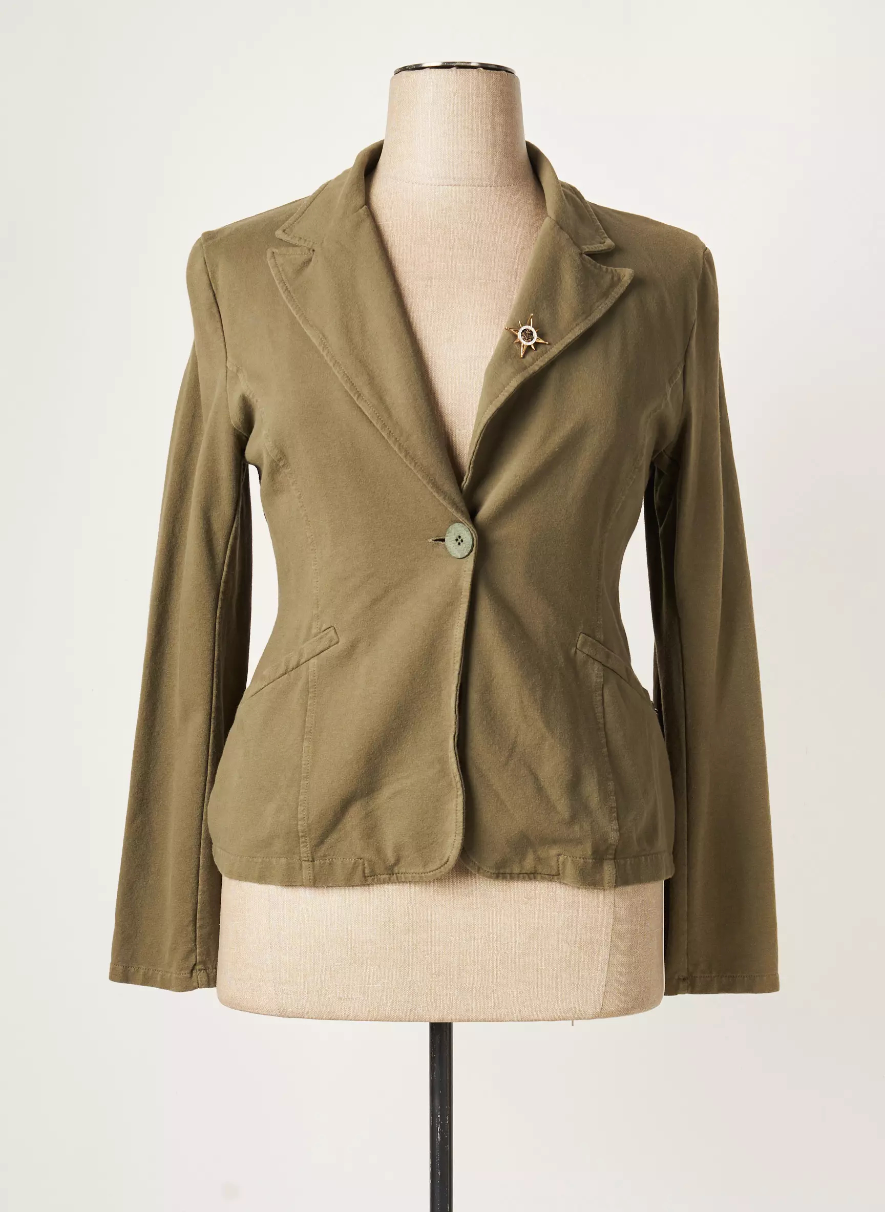 So Soon Vestecasual Femme couleur vert