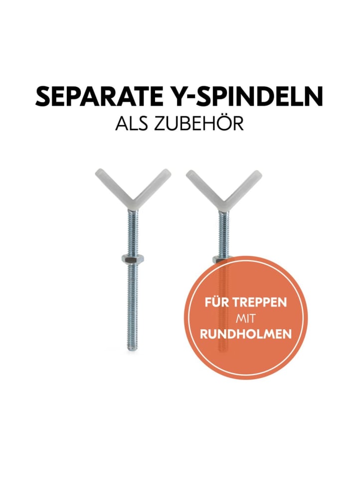 Hauck Türschutzgitter / Treppenschutzgitter Clear Step 2 in grau günstig kaufen onesize