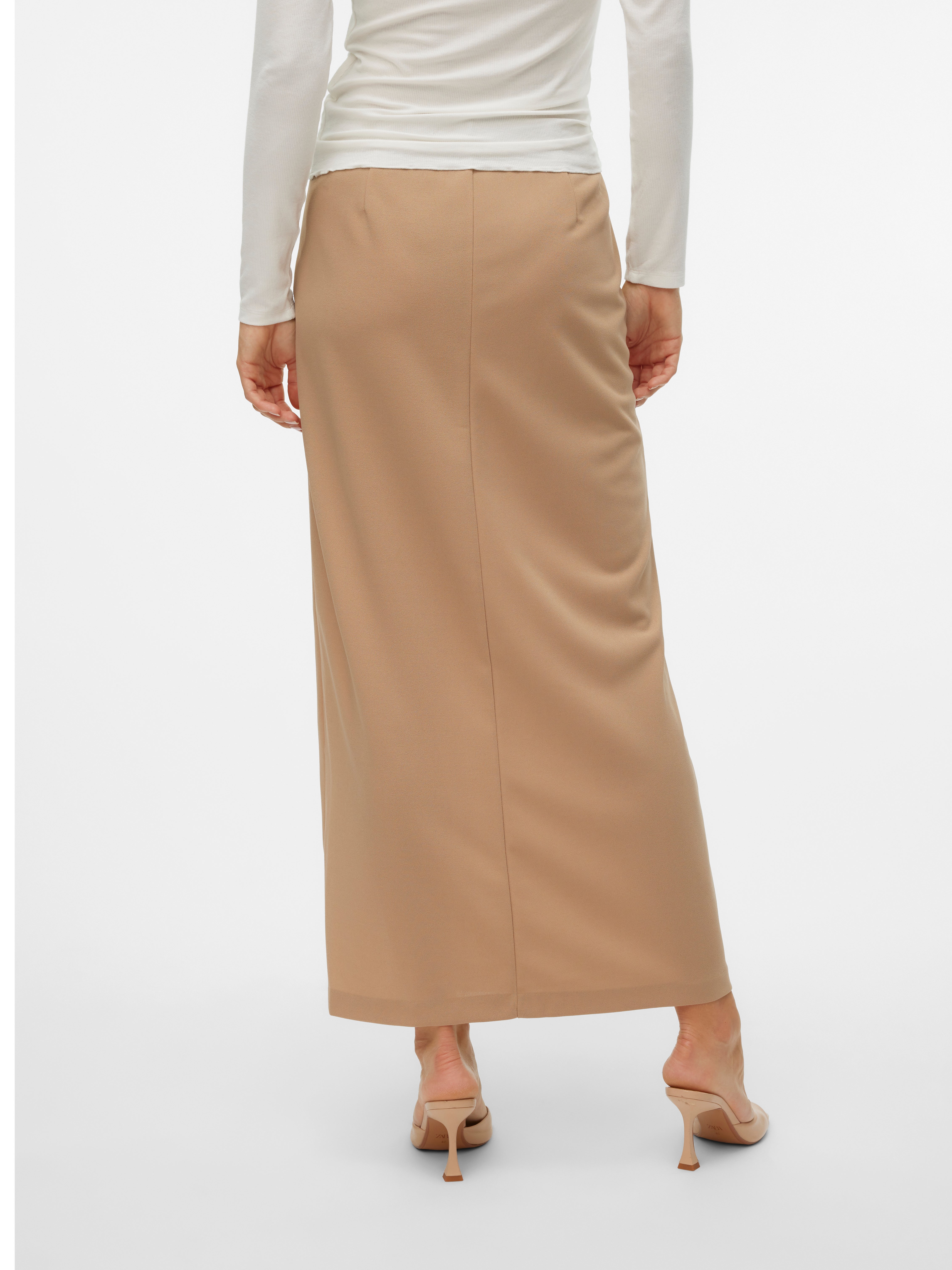 VMLIVA Hohe Taille Langer Rock
