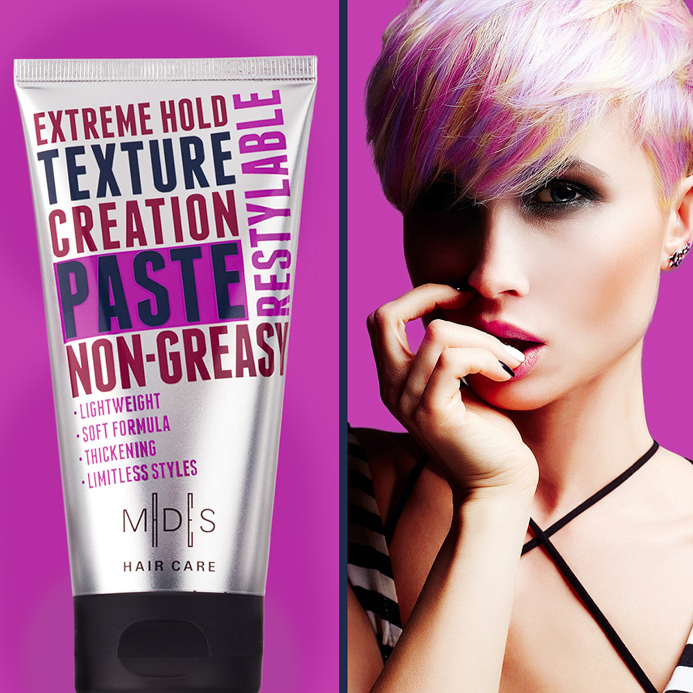 mades cosmetics M|D|S HAIR CARE STYLING tenue extrême ''TEXTURE CREATION PASTE''