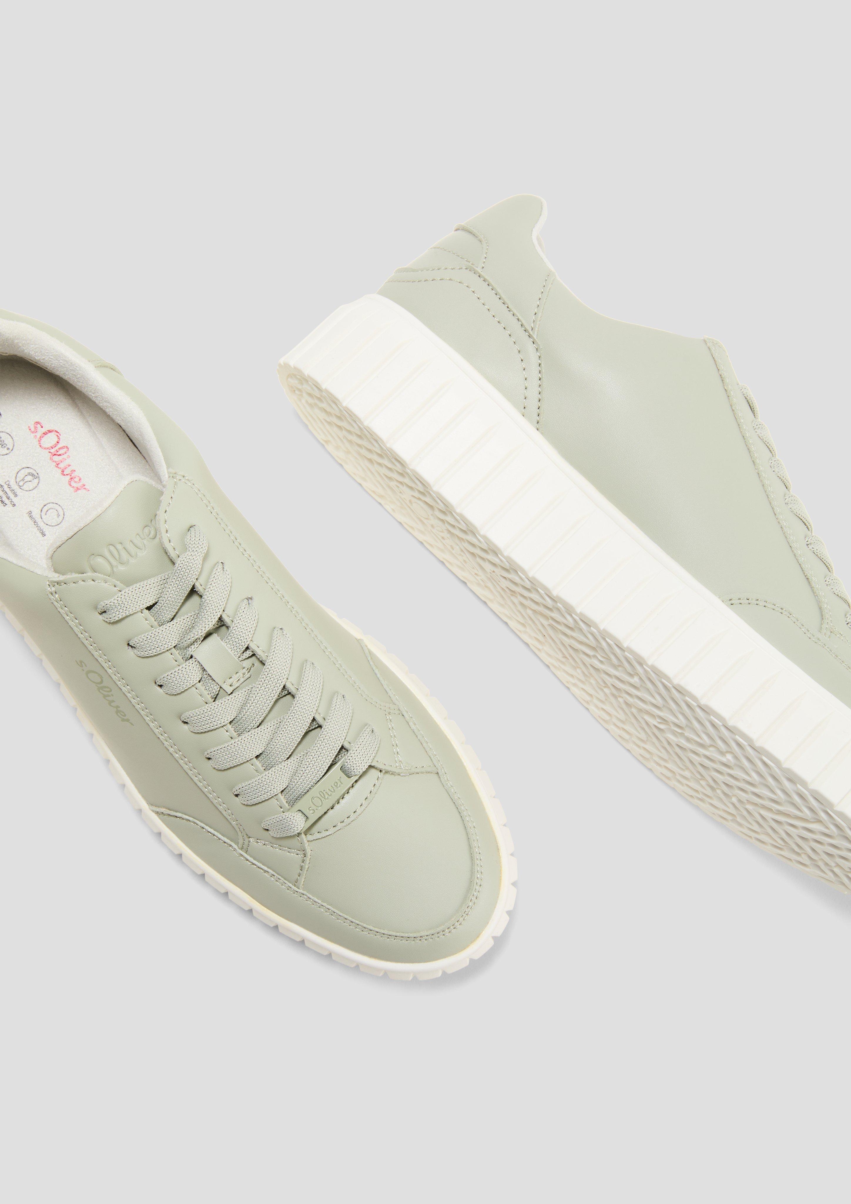 Sneaker mit Plateausohle  6008850-703