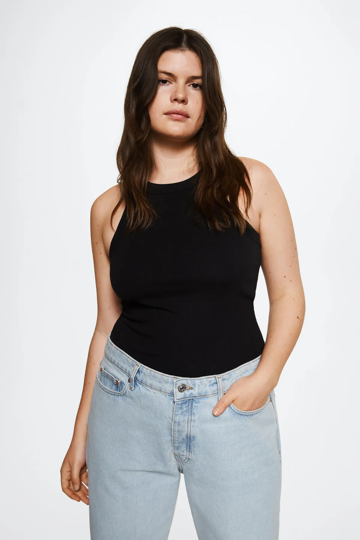 MANGO  37021290 Jeans Hellblau