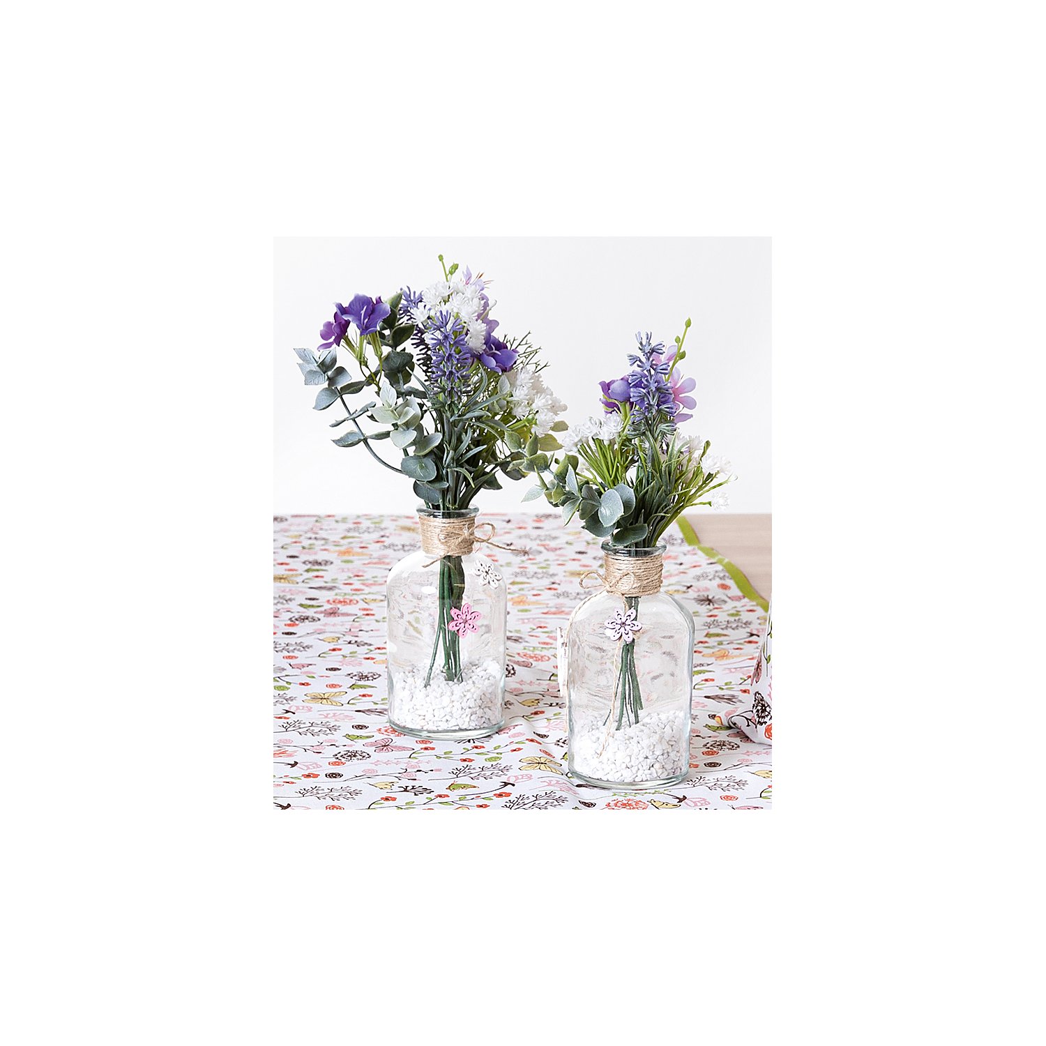 Wiesenblumen Pick, lila, 33 cm