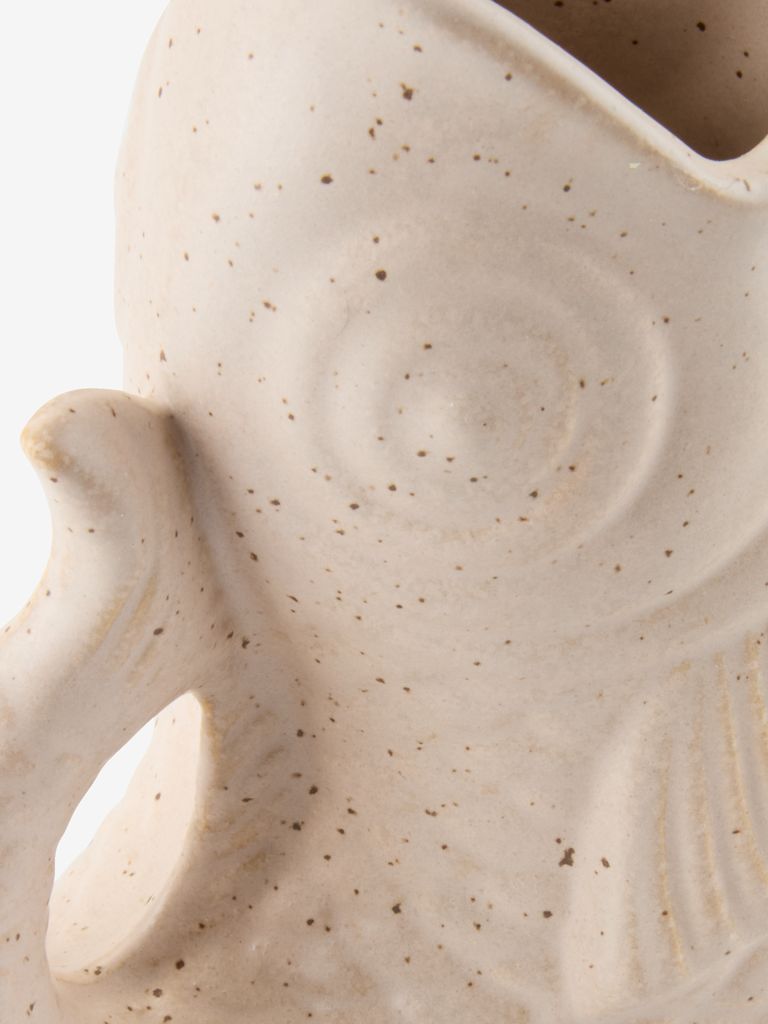 MADSEMIL vase W9xL15xH18cm sand
