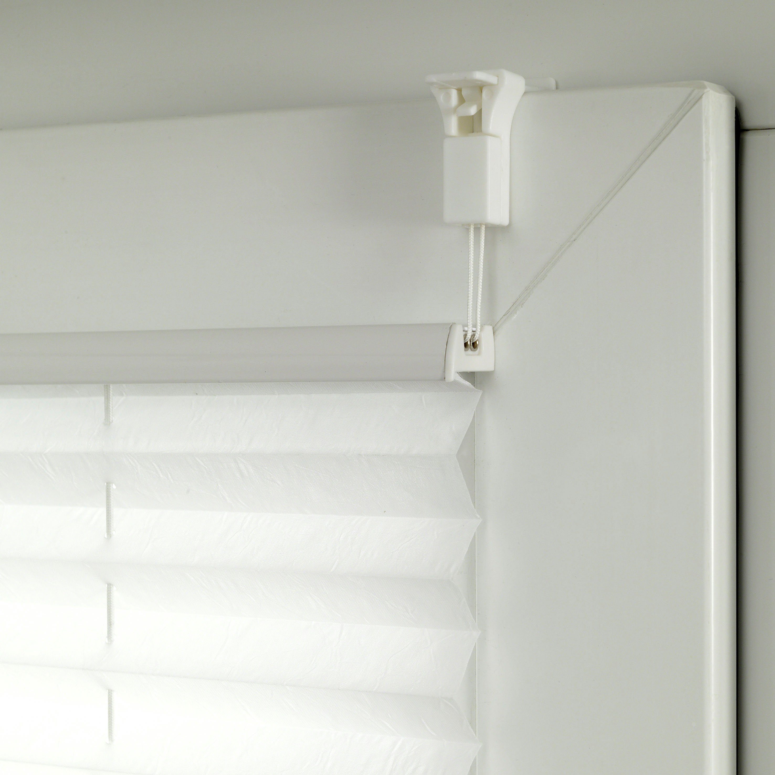 Plissee Easyfix Plissee Day + Night, GARDINIA, verdunkelnd, ohne Bohren, verspannt, Klemmfix, lichtdurchlässig und zugleich abdunkelnd mit Thermobeschichtung