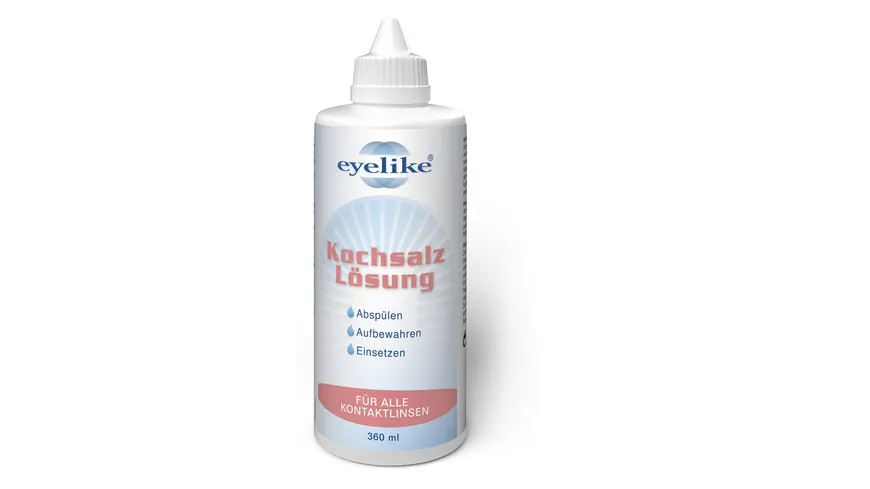 eyelike Kochsalz-Lösung 360 ml