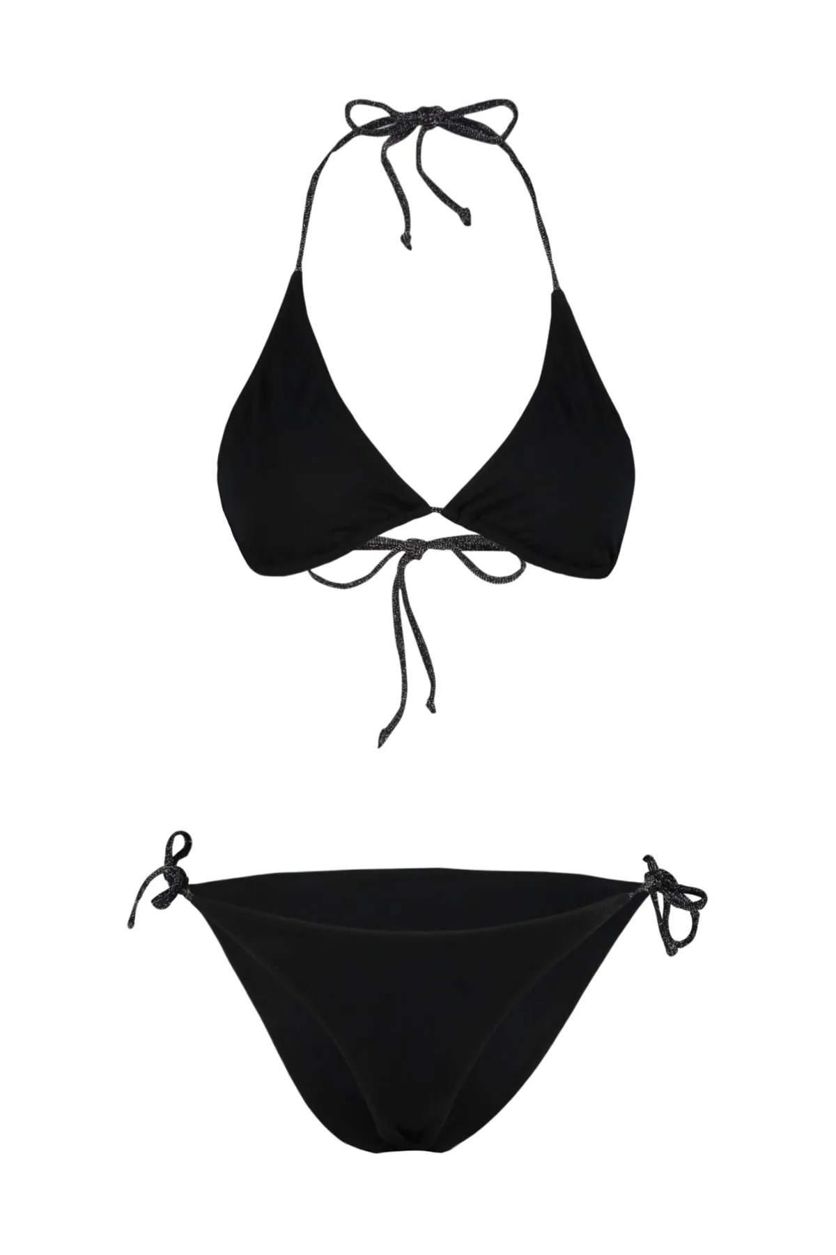 Trendyol Collection  Bikini-Set - Schwarz - Unifarben