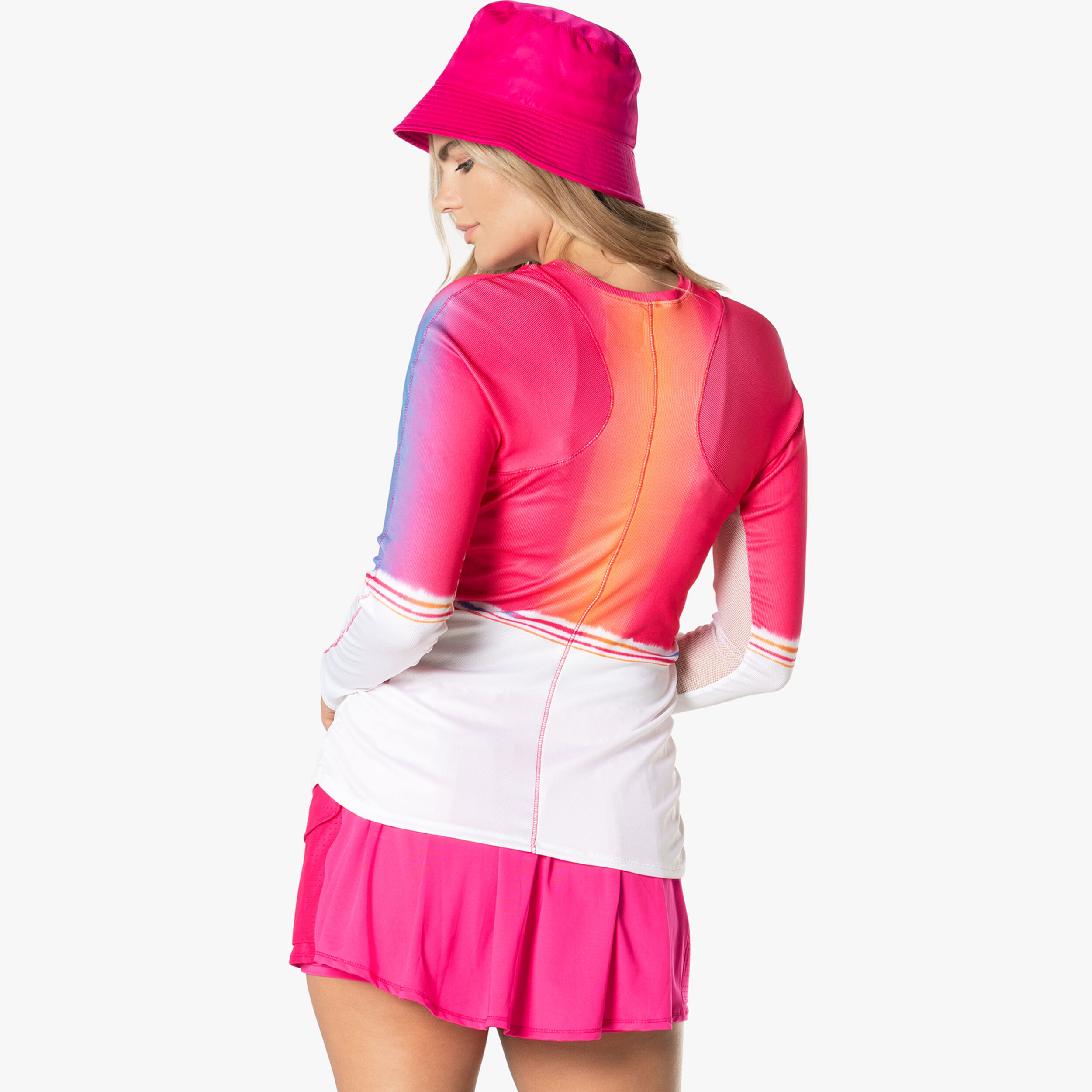 Shockin Radiance Longsleeve Damen - Weiß, Mehrfarbig