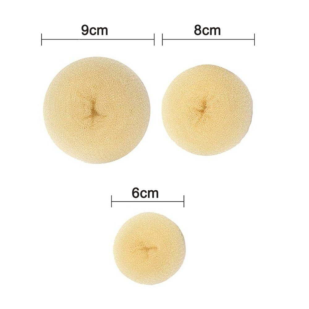 Devenirriche Haarband Original Dutt Hair Bun Maker Hilfe für lange und kurze Haare geeignet