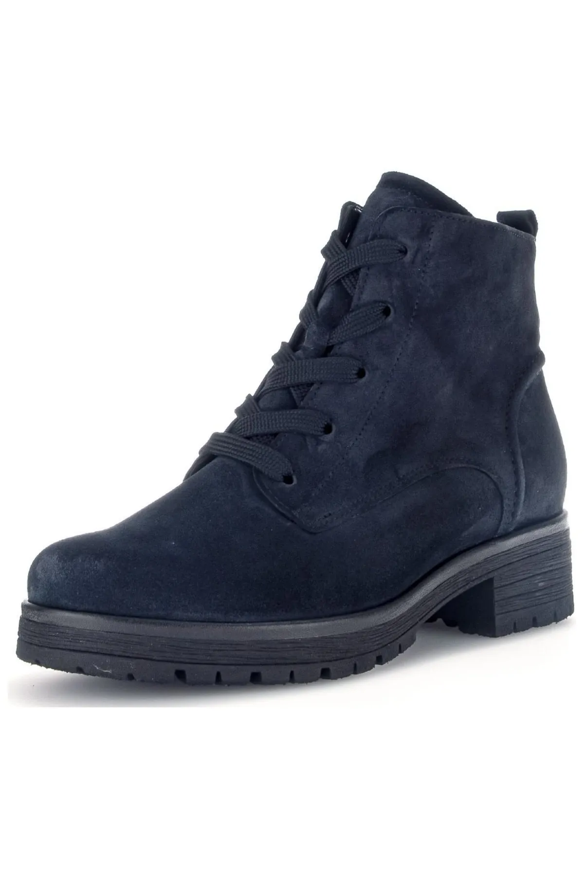 GABOR  Stiefelette - Blau - Blockabsatz